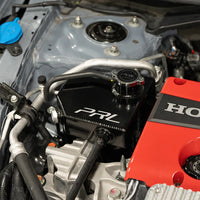 PRL Motorsports Baffled Coolant Expansion Tank — Red Honda Civic Type R & Civic 1.5T