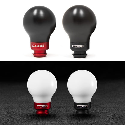 Cobb Tuning Shift Knob White/Black - Subaru All Models (5 Speed)