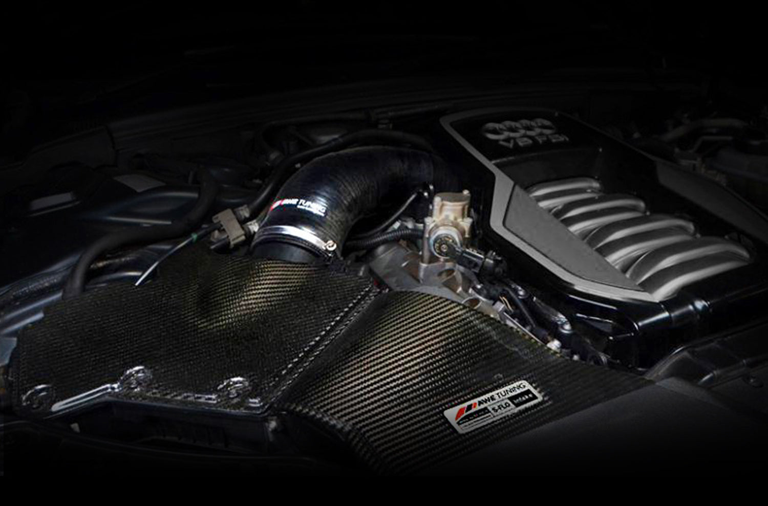 AWE S-FLO Intake System – Audi B8 S5 4.2L V8