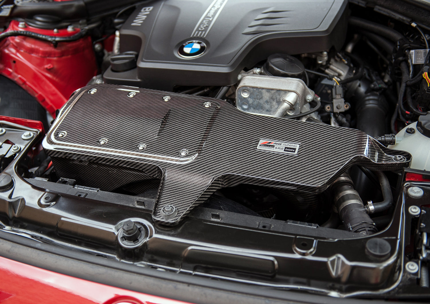 AWE S-FLO Carbon Intake – BMW F22 228i / F30 320i / 328i / F32 428i