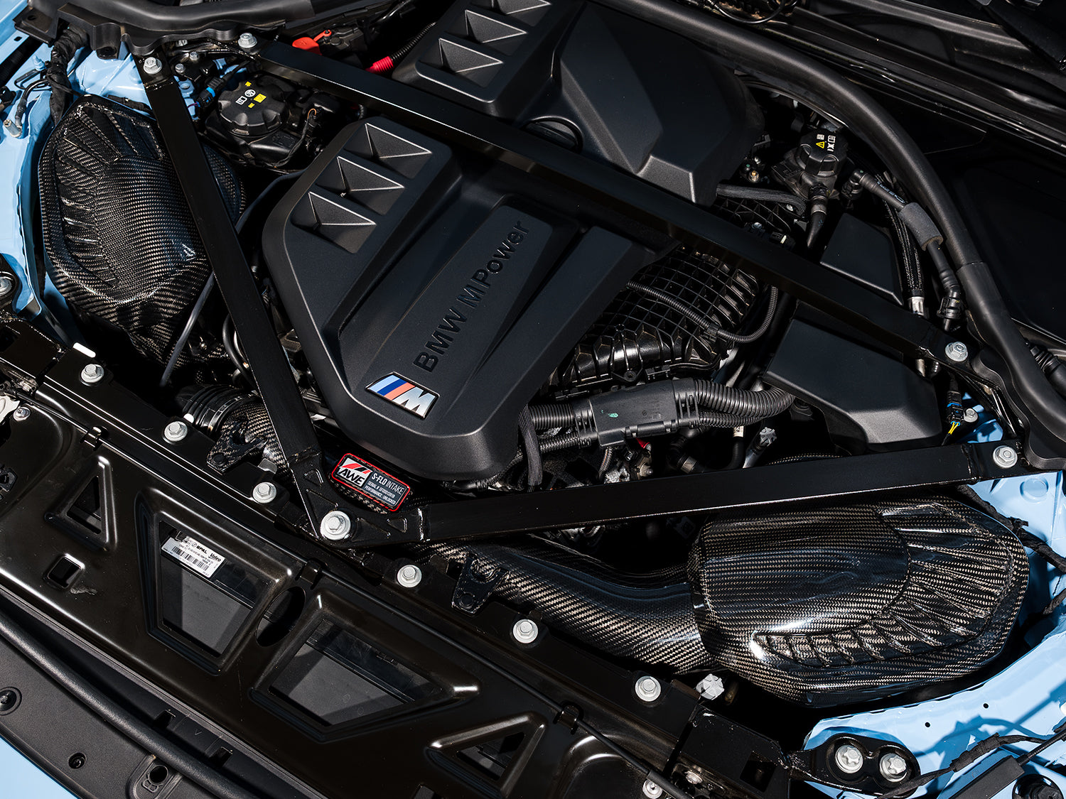 AWE S-FLO Carbon Intake – BMW G80 M3 / G82 M4 / G87 M2