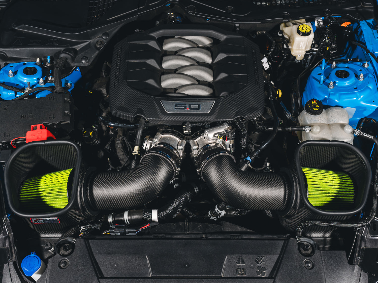 AWE S-FLO Carbon Intake – Ford S650 Mustang 5.0L