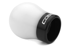 Cobb Tuning Gear Knob White/Black - Ford Focus ST LW/LZ/Focus RS LZ/Fiesta WZ