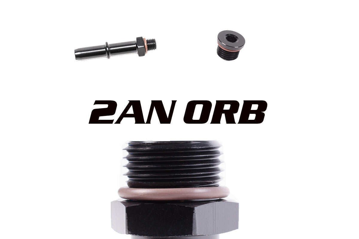 Radium 2AN ORB to 8mm SAE Male Fitting - Radium Engineering | Coore Australia