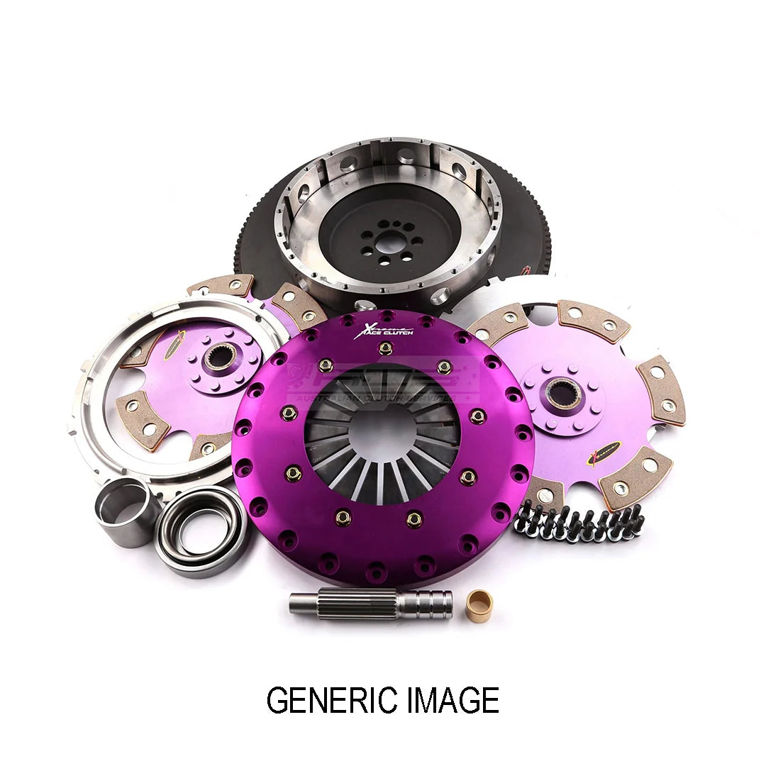 Xtreme Heavy Duty 240mm Sprung Organic Clutch Kit w/Flywheel - Subaru WRX / Forester / Liberty GT