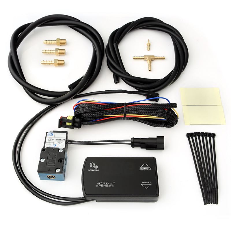 GFB G-Force III Electronic Boost Controller Kit w/4-Port Solenoid – Universal