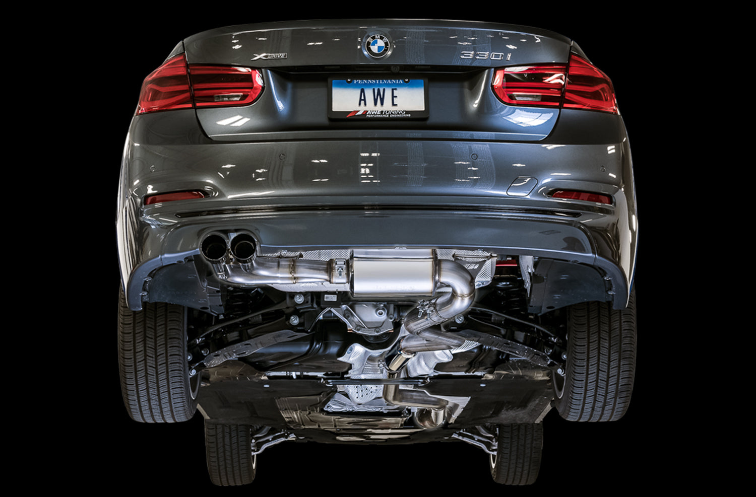 AWE Touring Edition Exhaust – BMW F30 328i / 330i / F32 428i / 430i