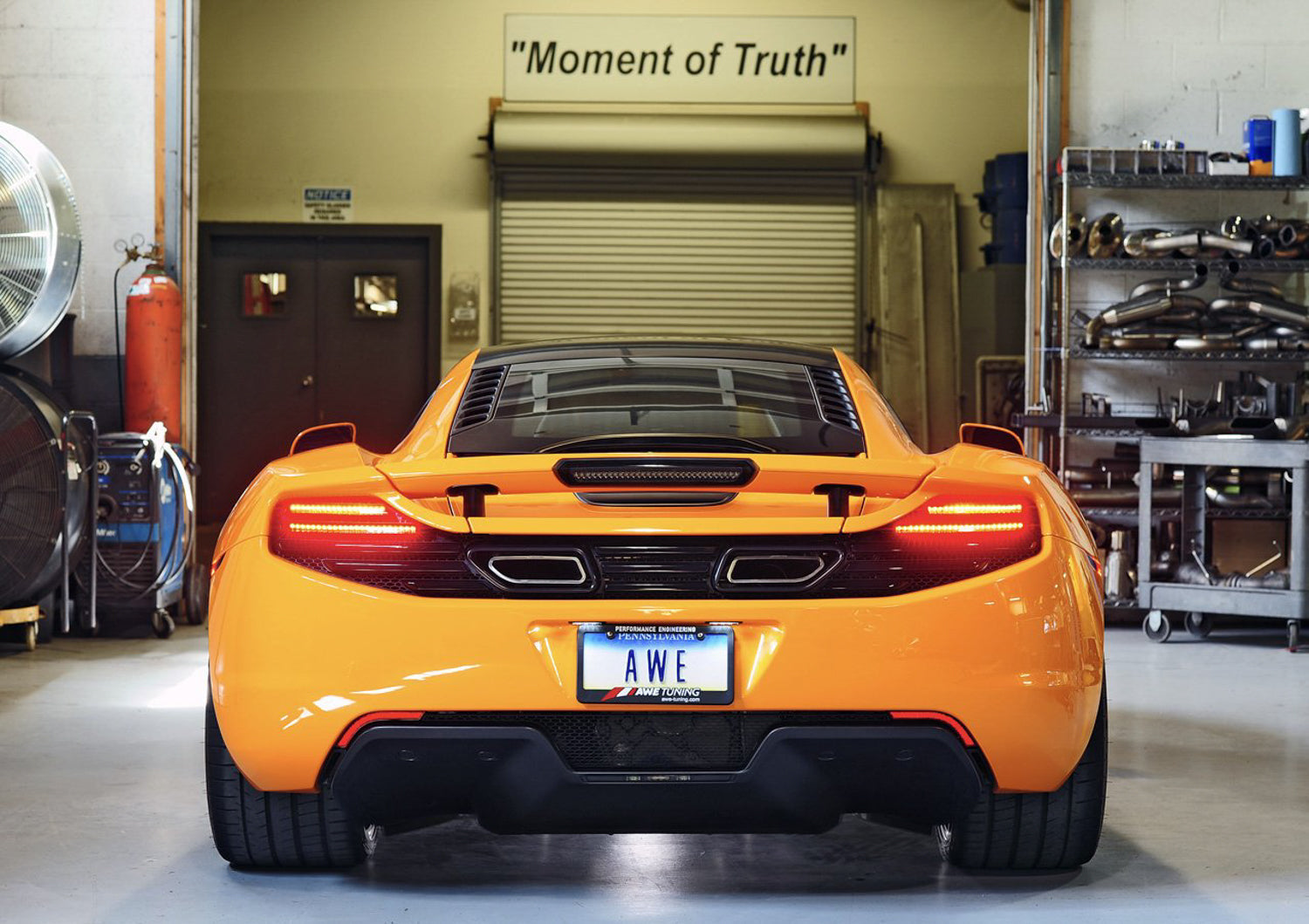 AWE Performance Exhaust – McLaren MP4-12C