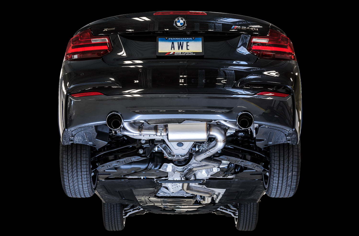 AWE Touring Edition Exhaust – BMW F22 M240i / M235i