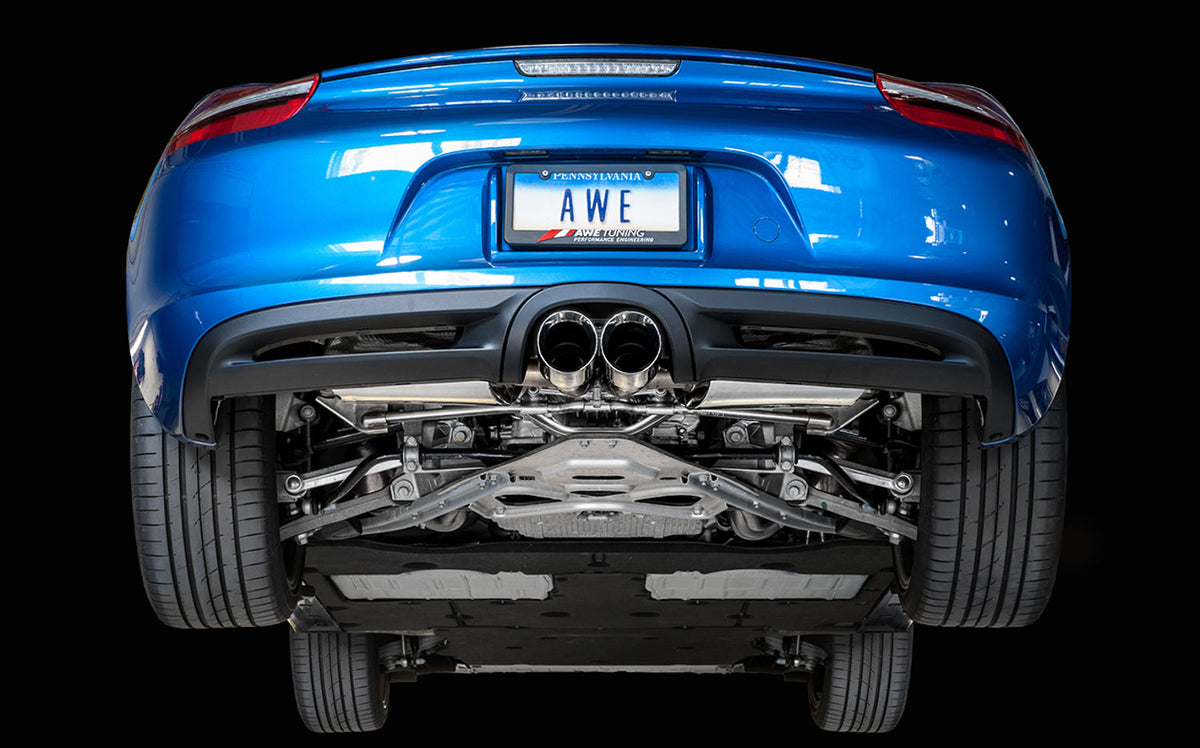 AWE Performance Exhaust – Porsche 981 Boxster / Cayman