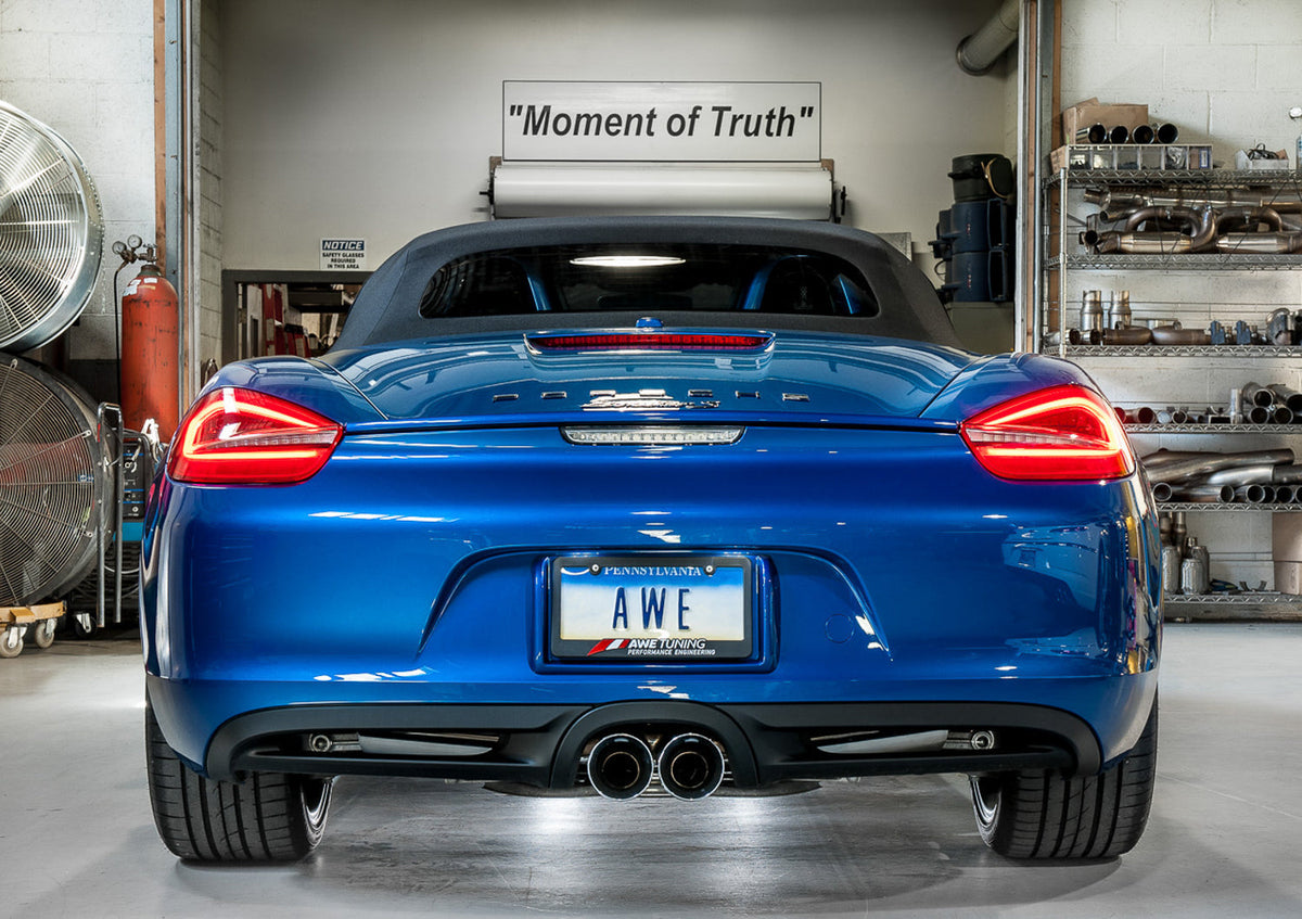 AWE Performance Exhaust – Porsche 981 Boxster / Cayman