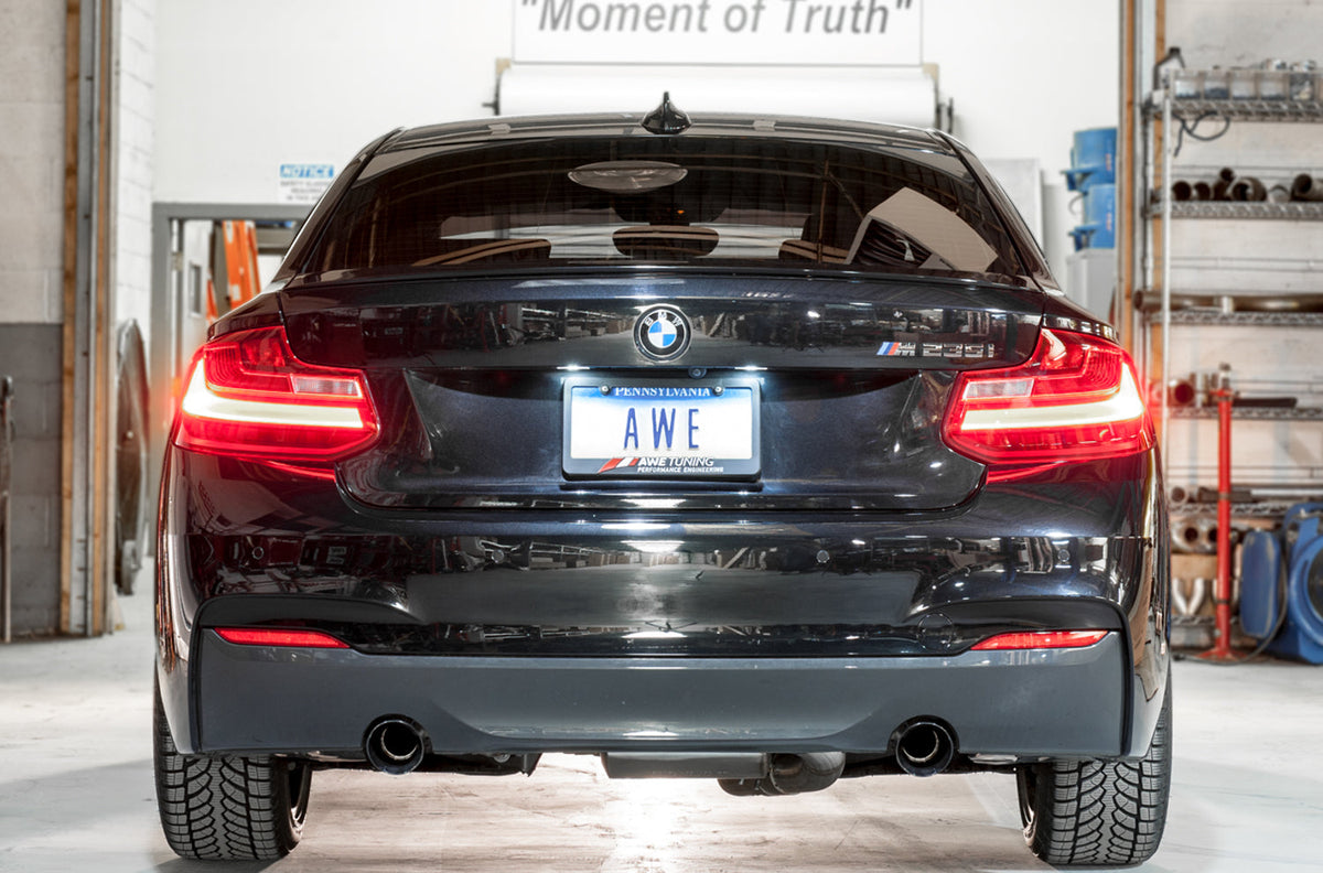 AWE Touring Edition Exhaust – BMW F22 M240i / M235i