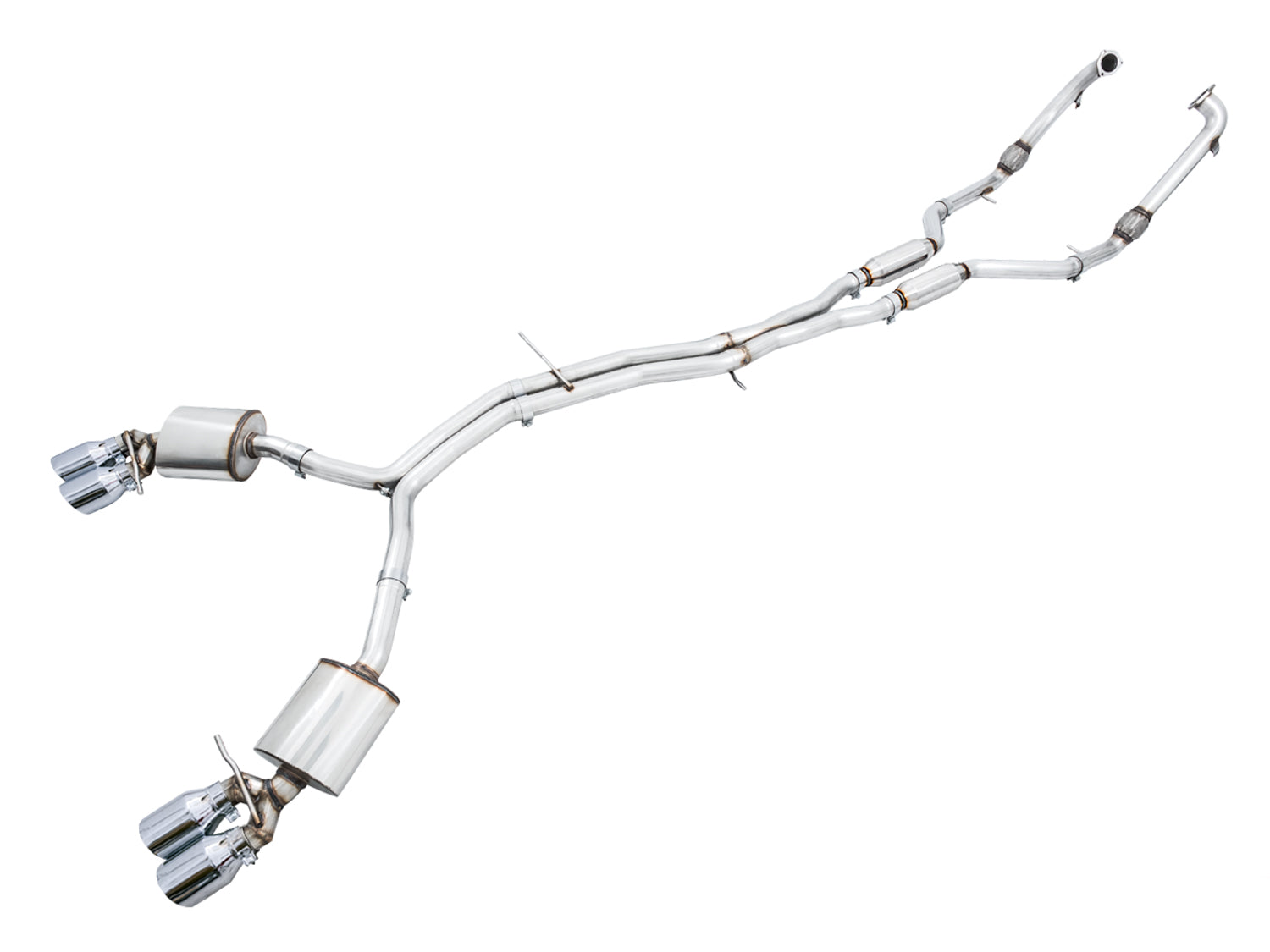 AWE Touring Edition Exhaust – Audi B9 / B9.5 S4 3.0T