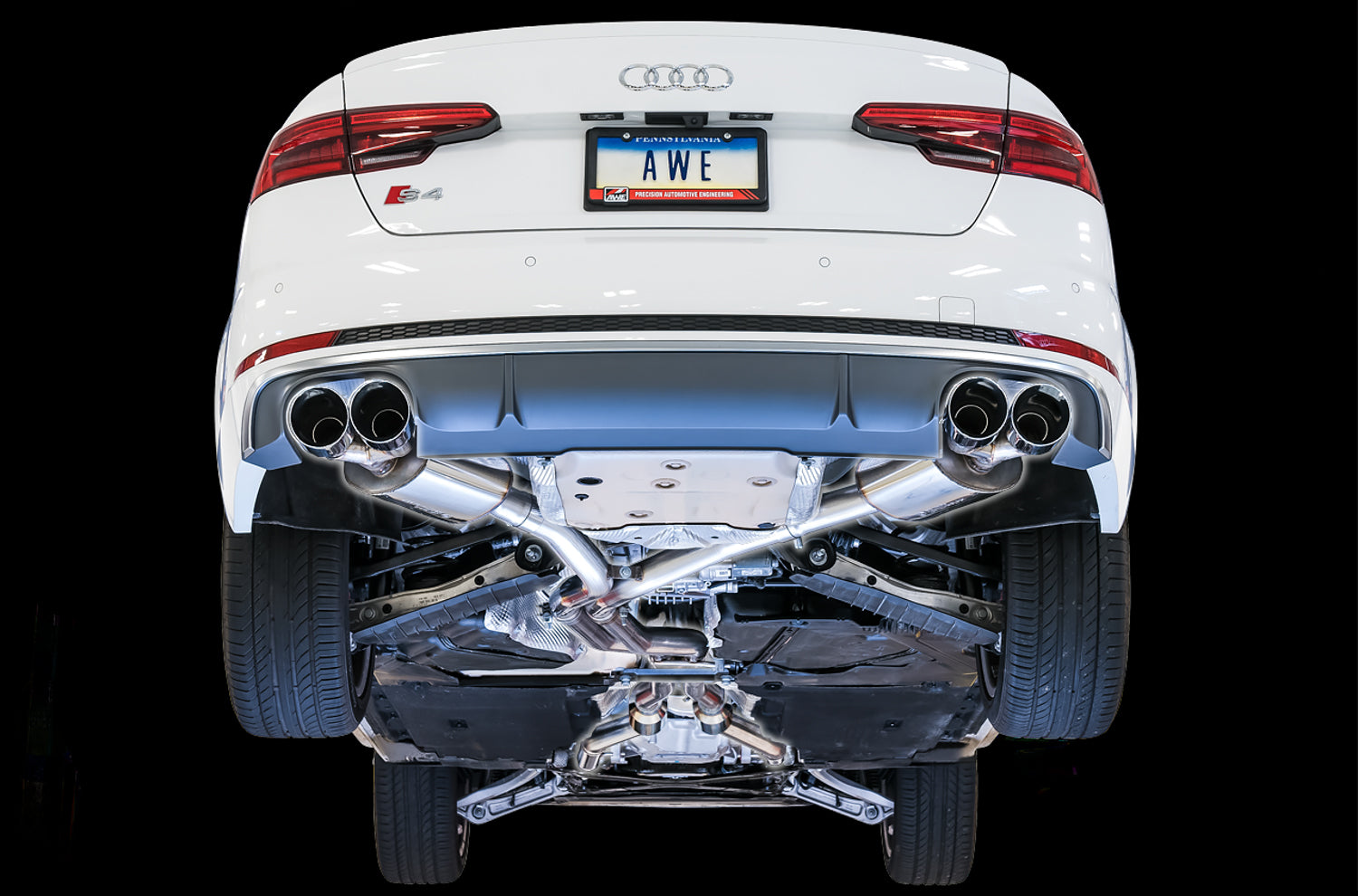 AWE Touring Edition Exhaust – Audi B9 / B9.5 S4 3.0T