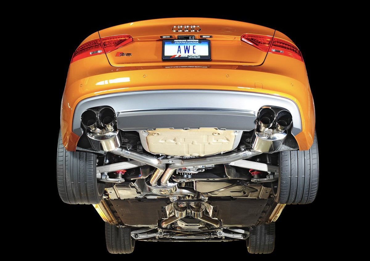 AWE Touring Edition Exhaust – Audi B8.5 S5 3.0T
