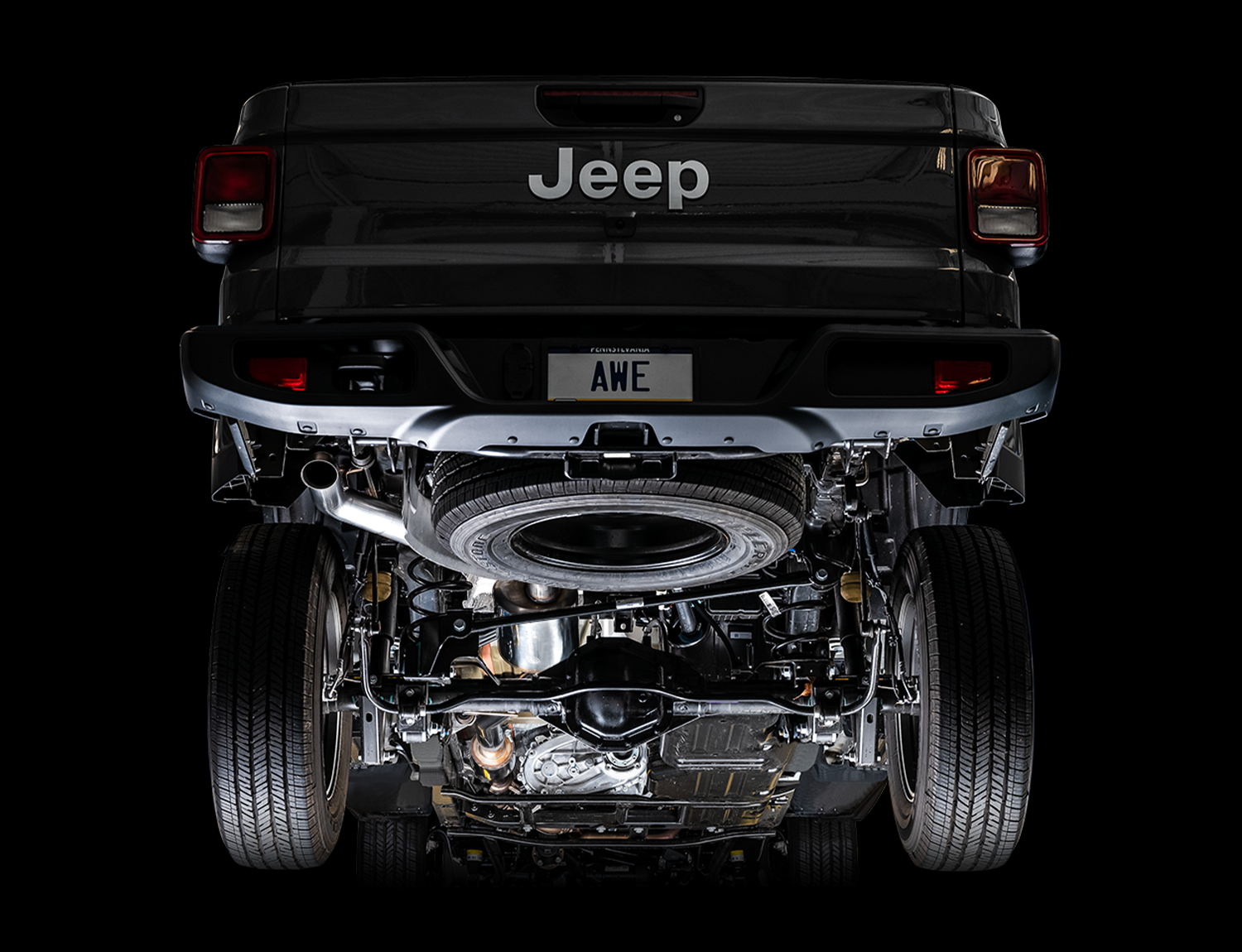 AWE Trail Edition Exhaust – Jeep JT Gladiator