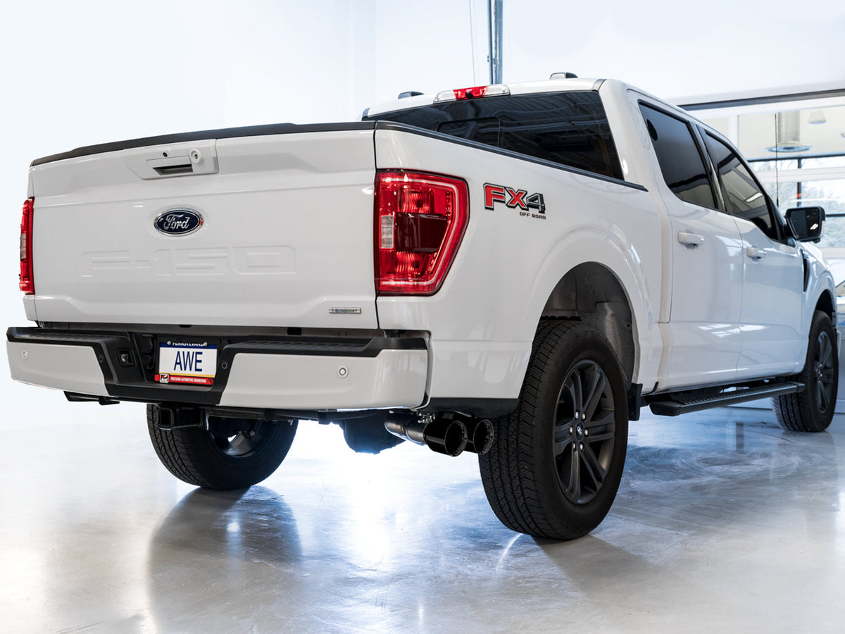 AWE 0FG Exhaust – Ford F-150 2021+ (Flat Bumper)