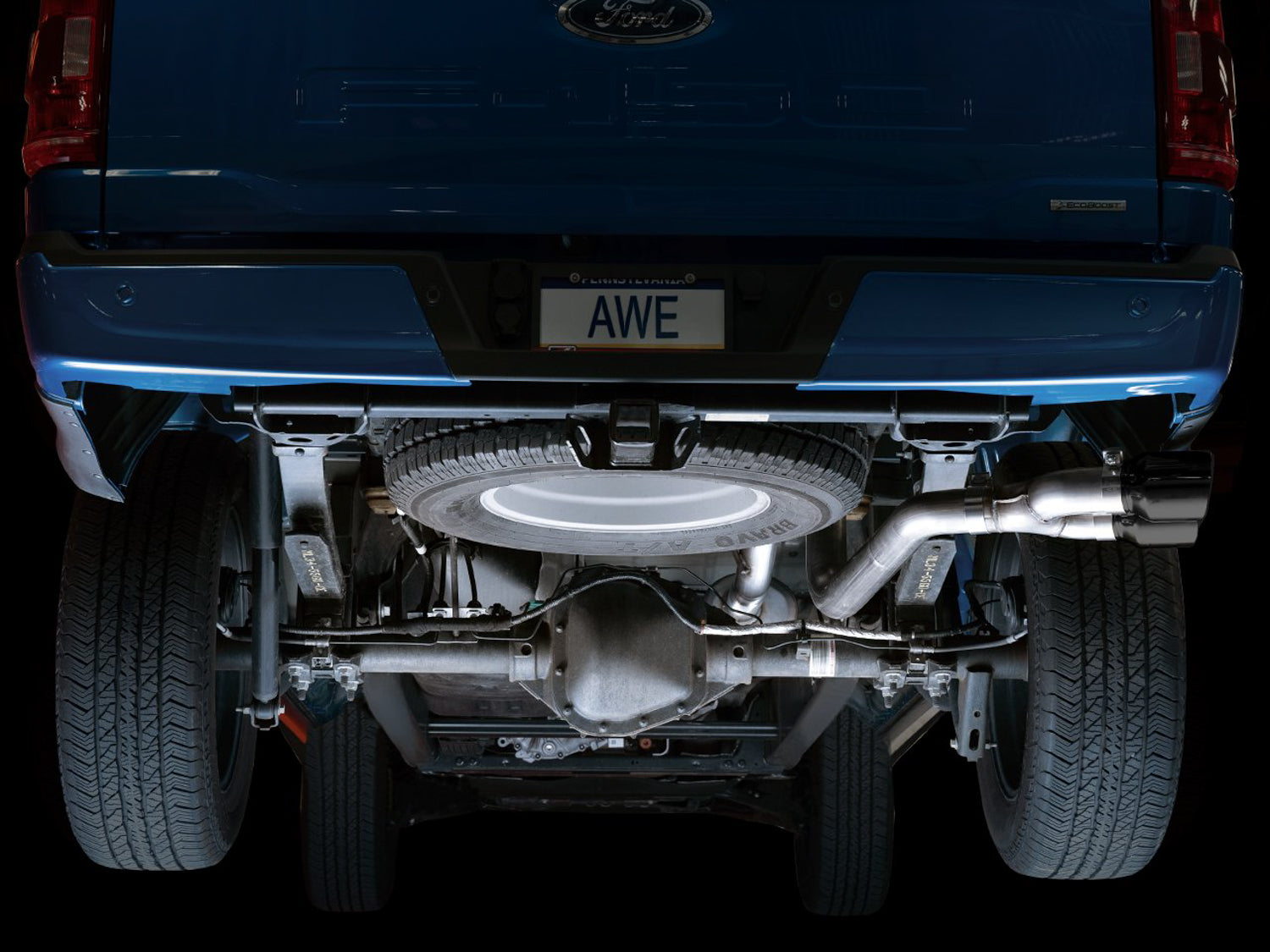 AWE 0FG Exhaust – Ford F-150 2021+ (Flat Bumper)