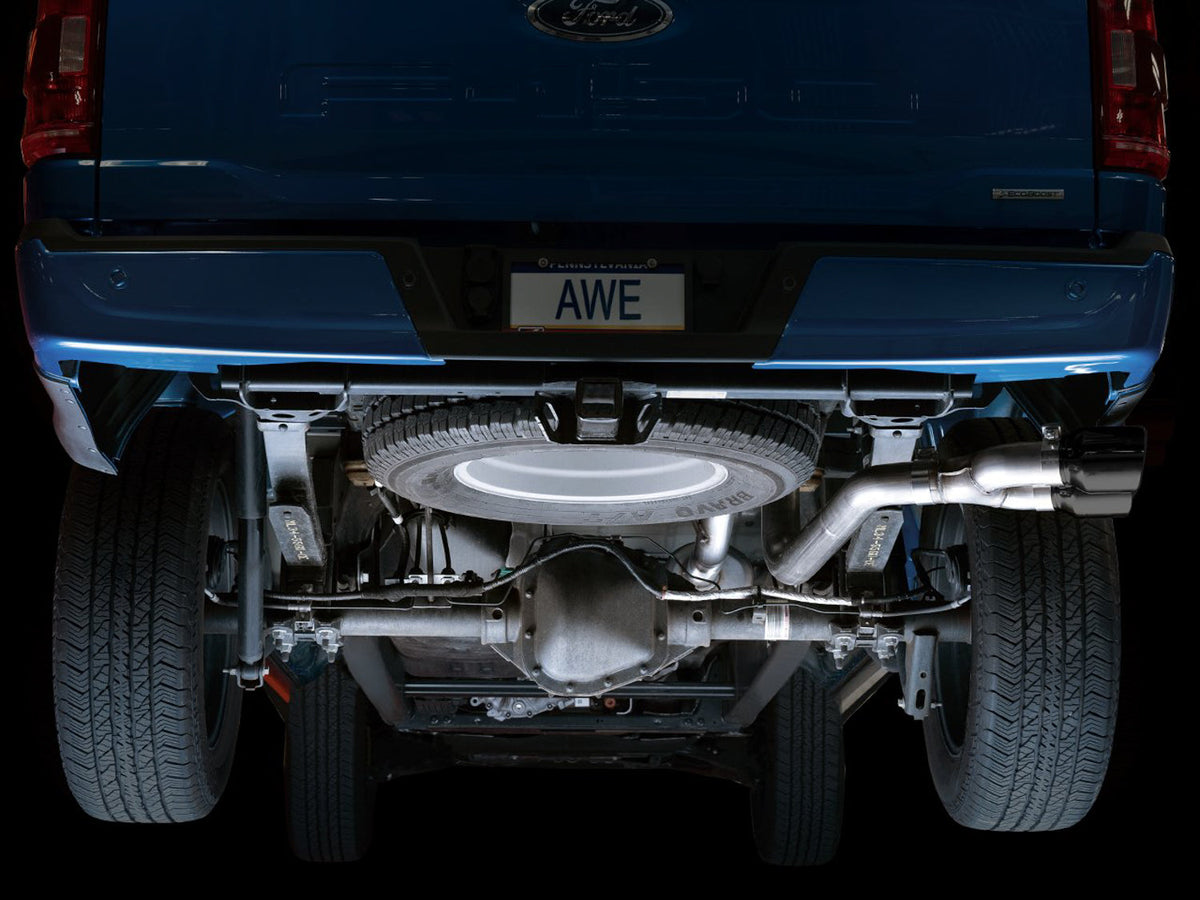 AWE 0FG Exhaust – Ford F-150 2021+ (Flat Bumper)