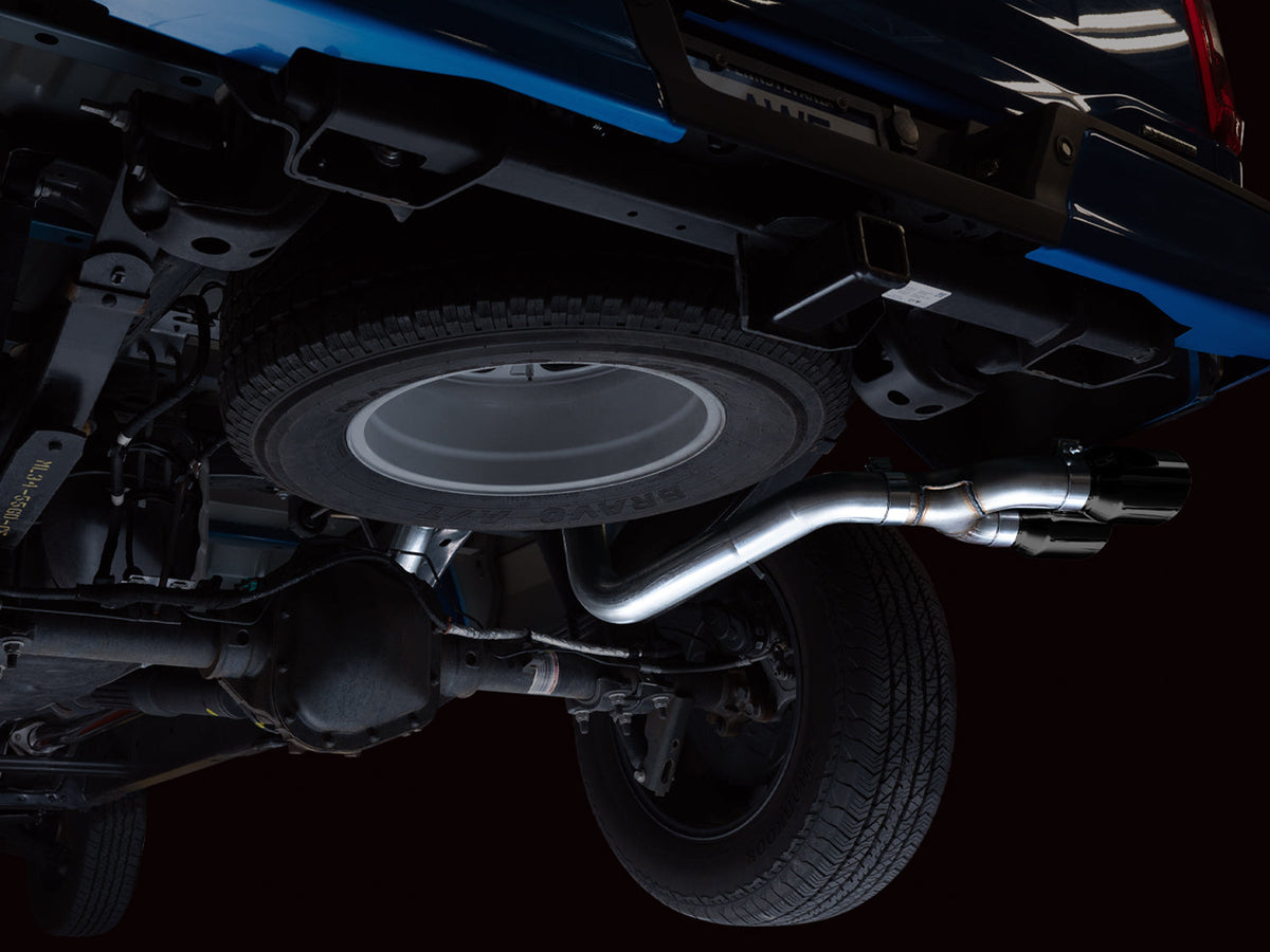 AWE 0FG Exhaust – Ford F-150 2021+ (Flat Bumper)
