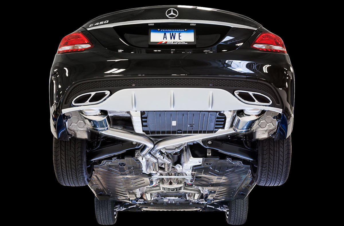 AWE Touring Edition Exhaust – Mercedes-AMG W205 C43 / C450 / C400