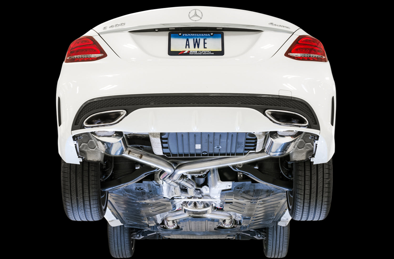 AWE Touring Edition Exhaust – Mercedes-AMG W205 C43 / C450 / C400
