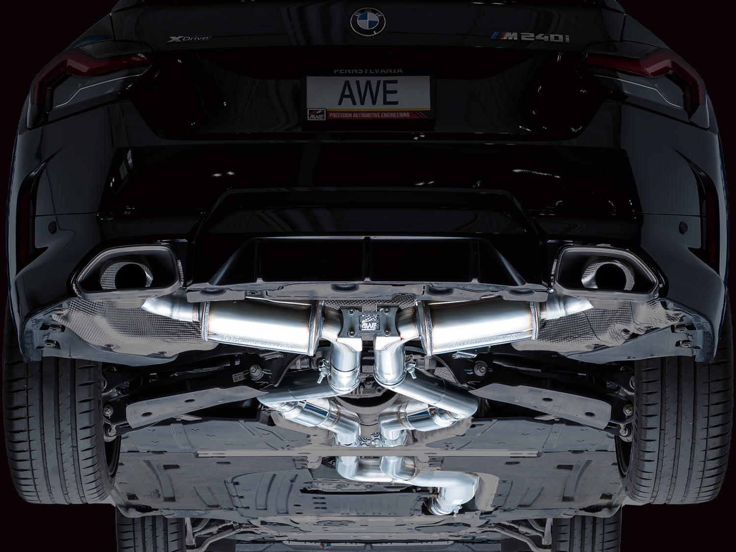AWE Track Edition Exhaust – BMW G42 M240i