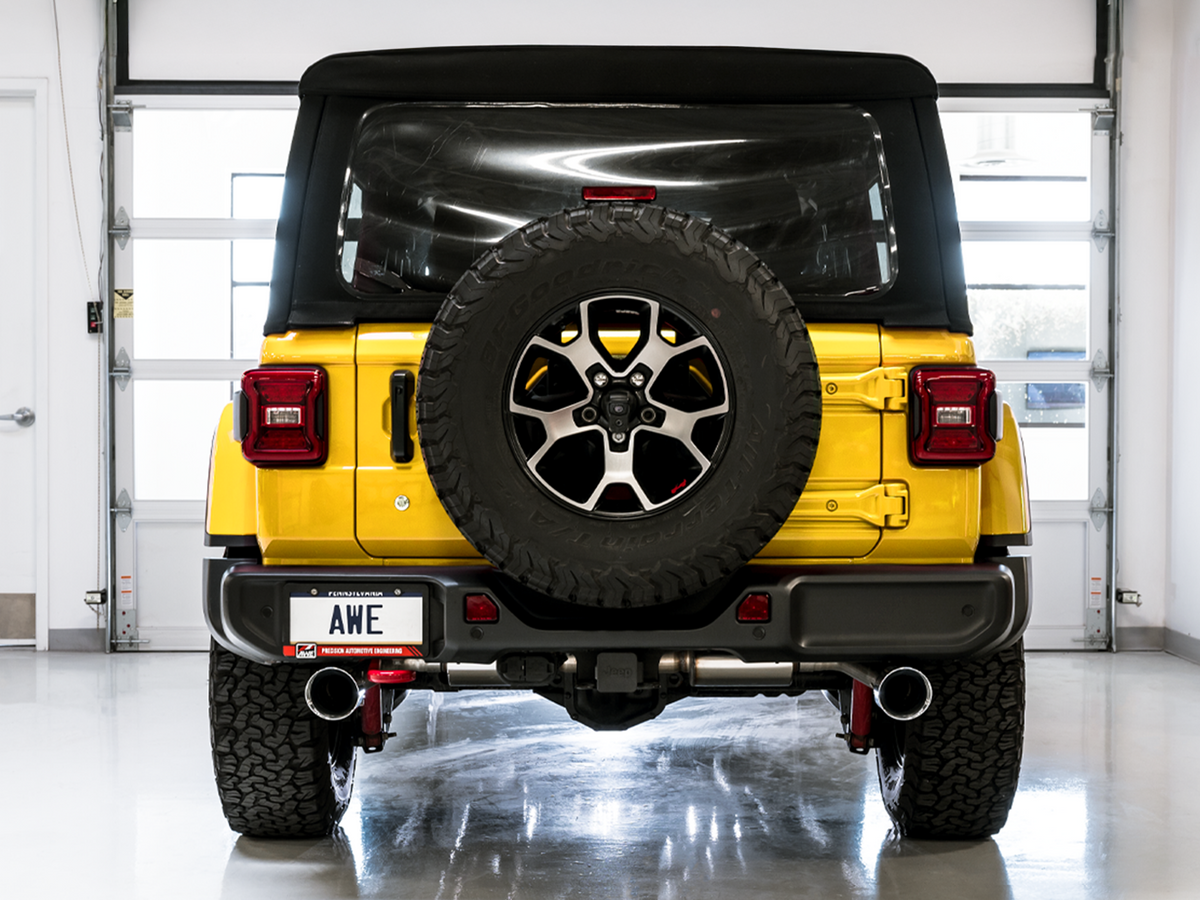 AWE Tread Edition Exhaust – Jeep JL / JLU Wrangler