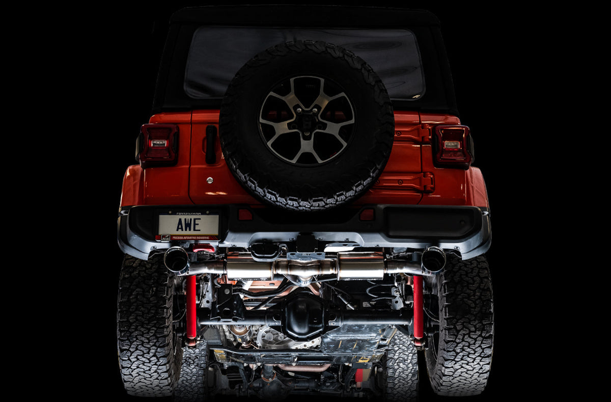 AWE Tread Edition Exhaust – Jeep JL / JLU Wrangler