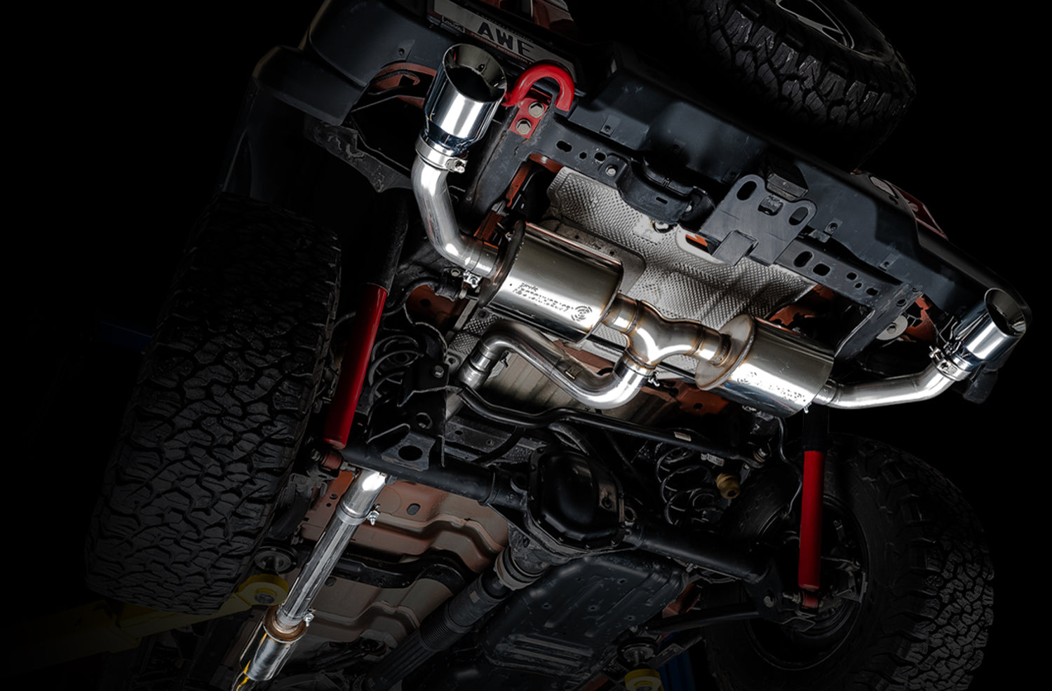 AWE Tread Edition Exhaust – Jeep JL / JLU Wrangler