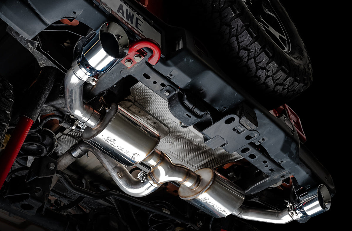 AWE Tread Edition Exhaust – Jeep JL / JLU Wrangler