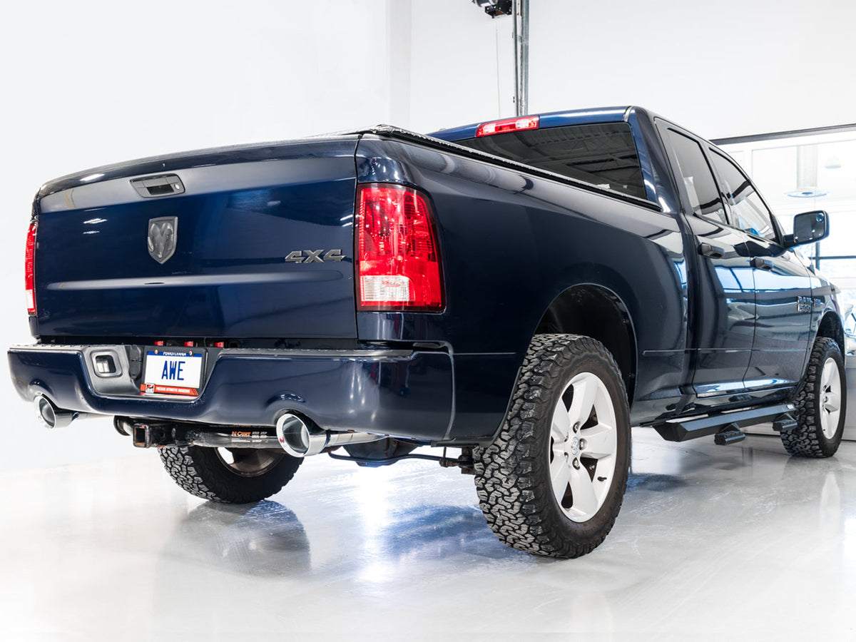 AWE 0FG Exhaust – RAM 1500 5.7L (DS, with Bumper Cutouts)
