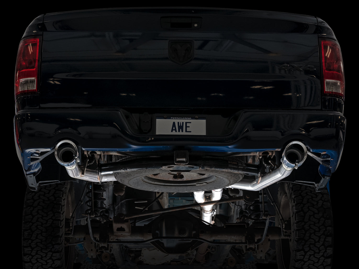 AWE 0FG Exhaust – RAM 1500 5.7L (DS, with Bumper Cutouts)