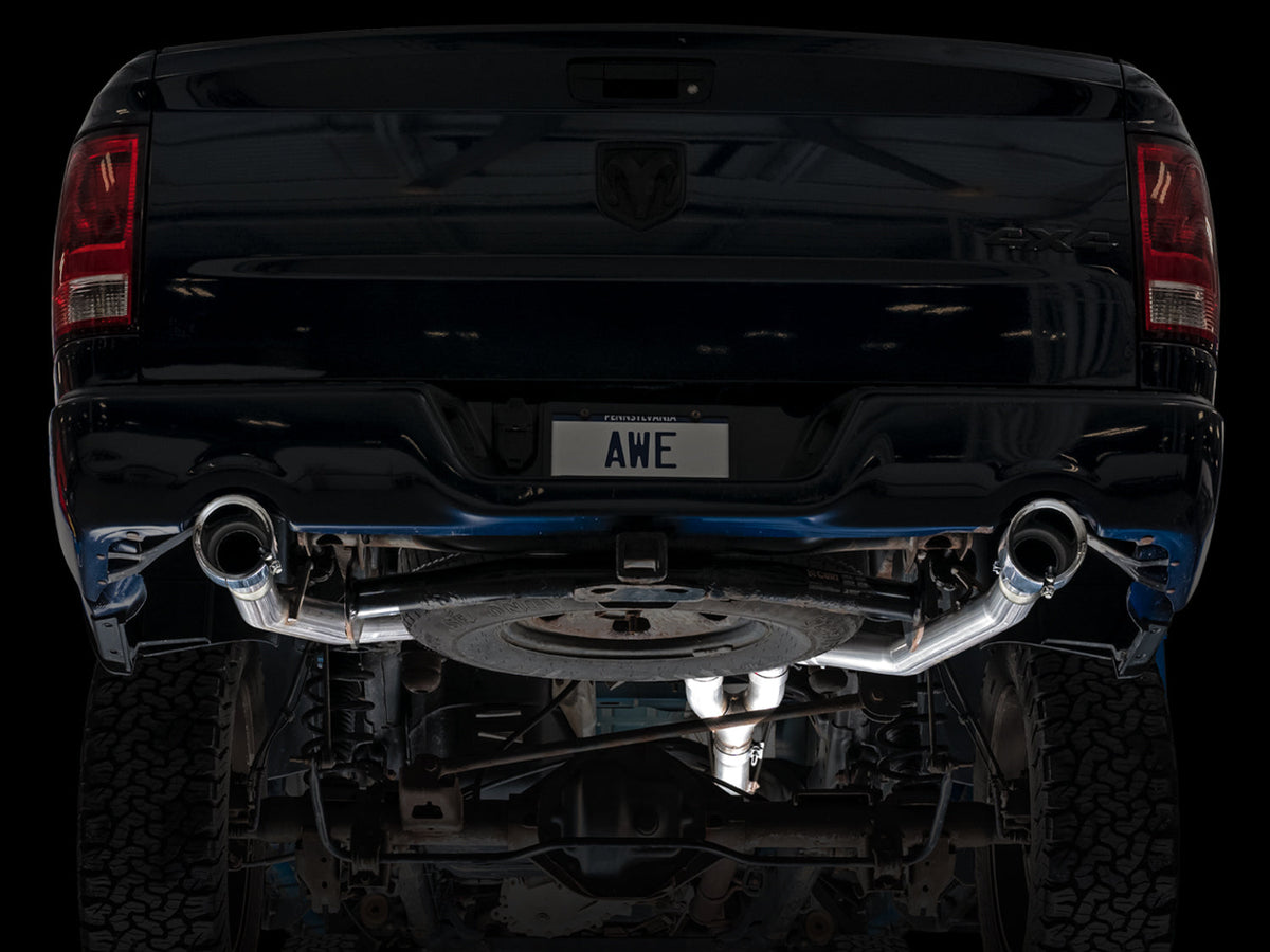 AWE 0FG Exhaust – RAM 1500 5.7L (DS, with Bumper Cutouts)