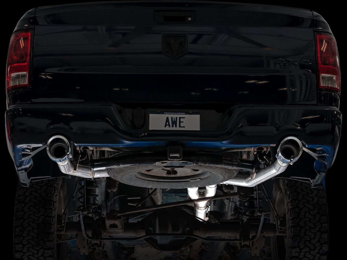 AWE 0FG Exhaust – RAM 1500 5.7L (DS, with Bumper Cutouts)