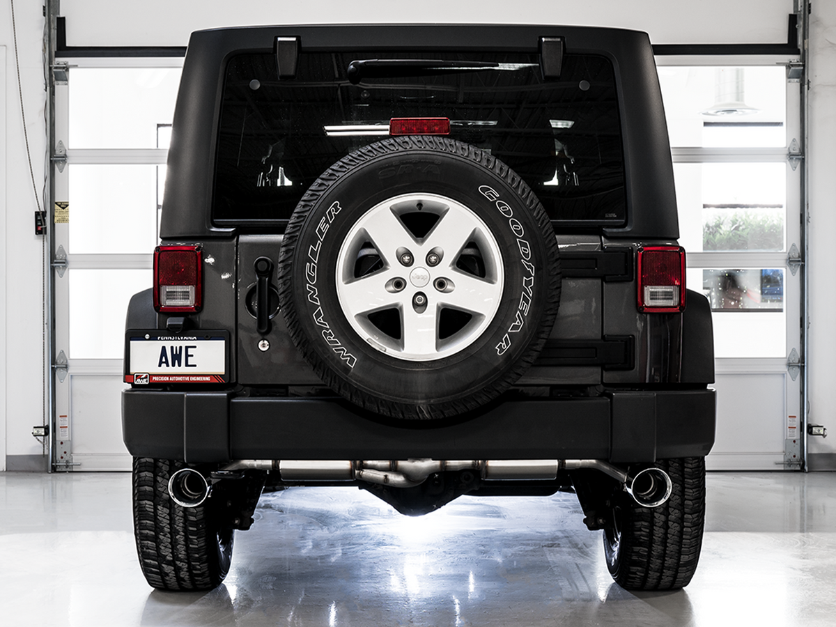 AWE Trail Edition Exhaust – Jeep JK / JKU Wrangler