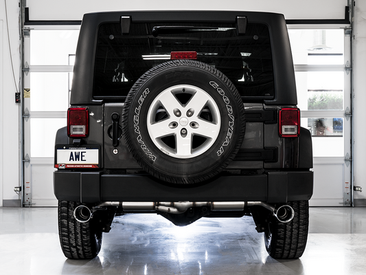 AWE Trail Edition Exhaust – Jeep JK / JKU Wrangler