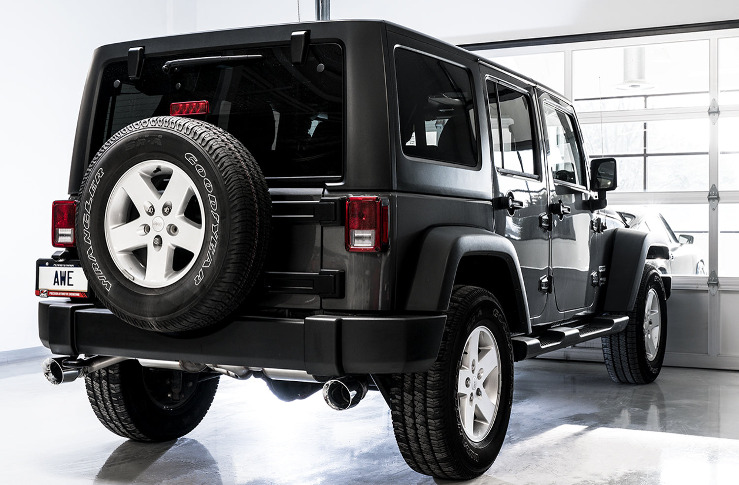 AWE Tread Edition Exhaust – Jeep JK / JKU Wrangler