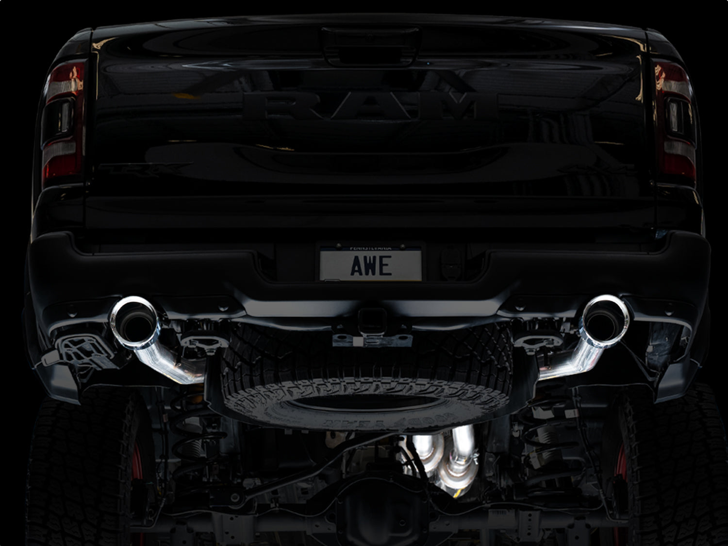 AWE 0FG Exhaust – RAM 1500 TRX