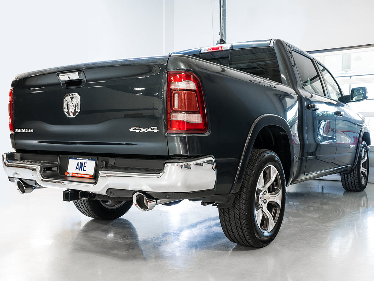 AWE 0FG Exhaust – RAM 1500 5.7L (DT, 5th Gen)