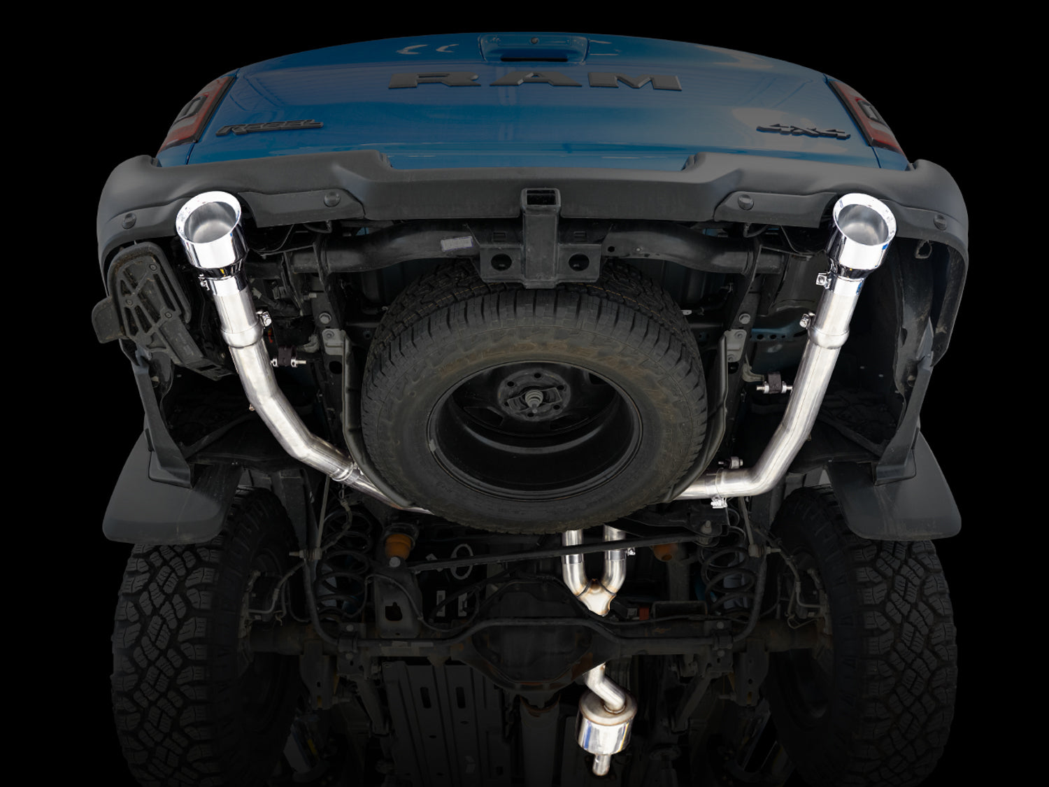 AWE 0FG Exhaust – RAM 1500 5.7L (DT, 5th Gen)
