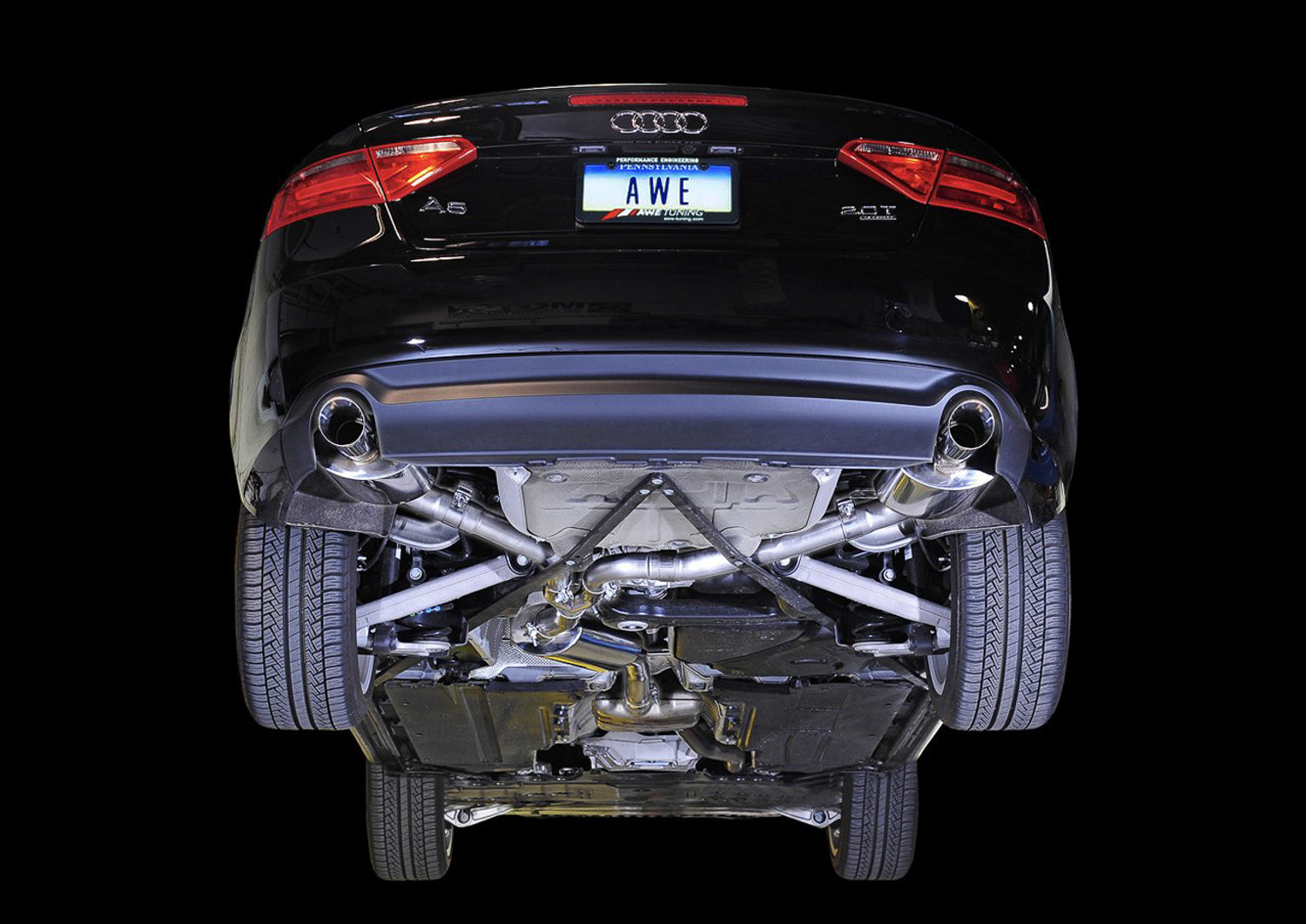 AWE Touring Edition Exhaust – Audi B8 / B8.5 A5 2.0T