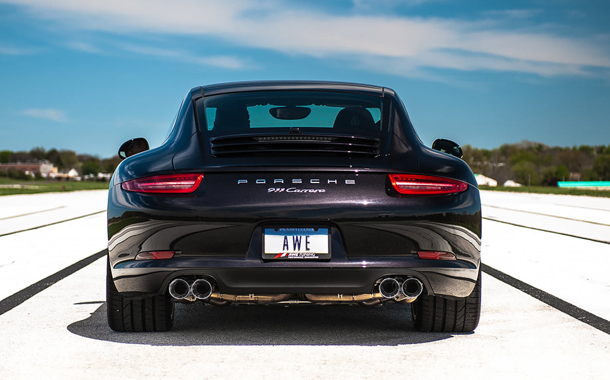 AWE Performance Exhaust – Porsche 991.1 Carrera (Non-Valved)