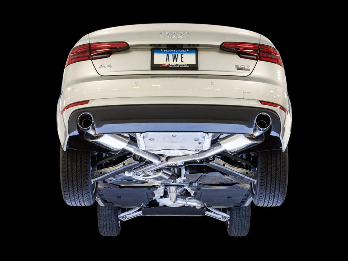AWE Touring Edition Exhaust – Audi B9 A4 2.0T