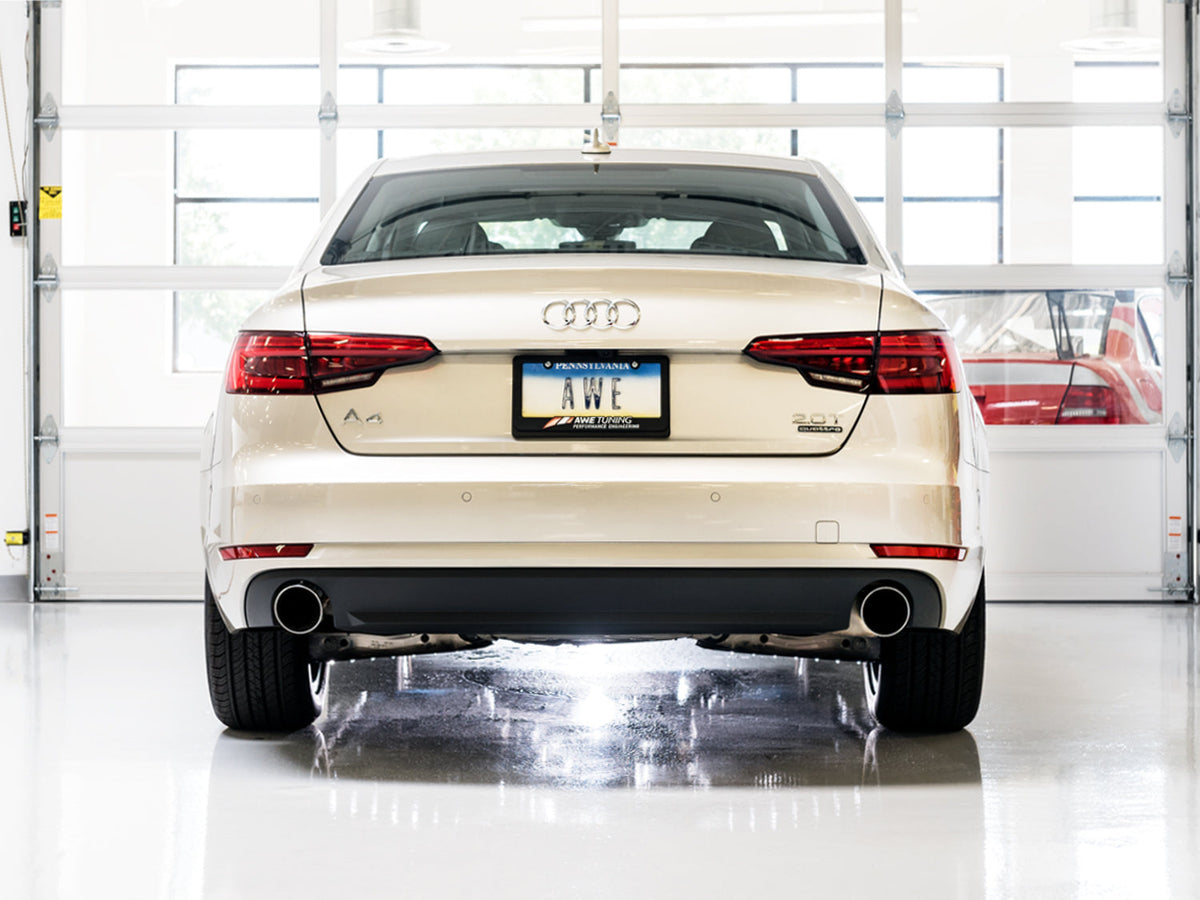 AWE Touring Edition Exhaust – Audi B9 A4 2.0T