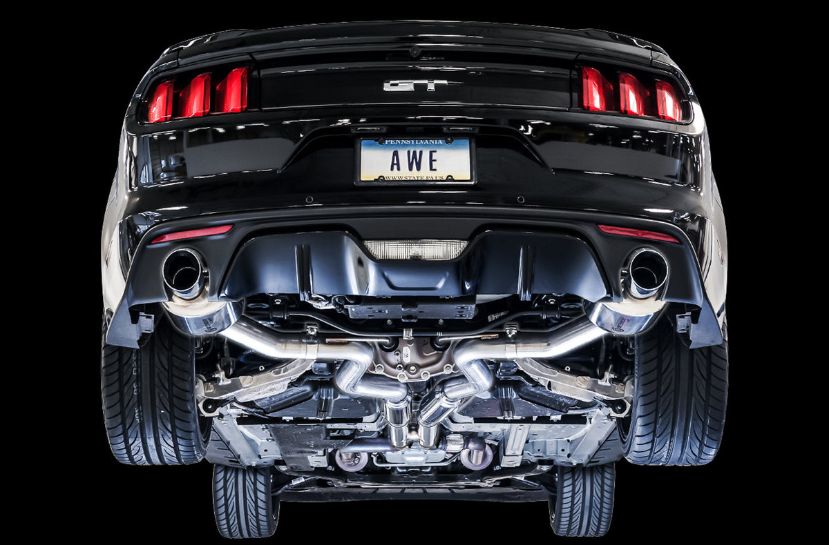 AWE Touring Edition Exhaust – Ford S550 Mustang GT 2015–2017