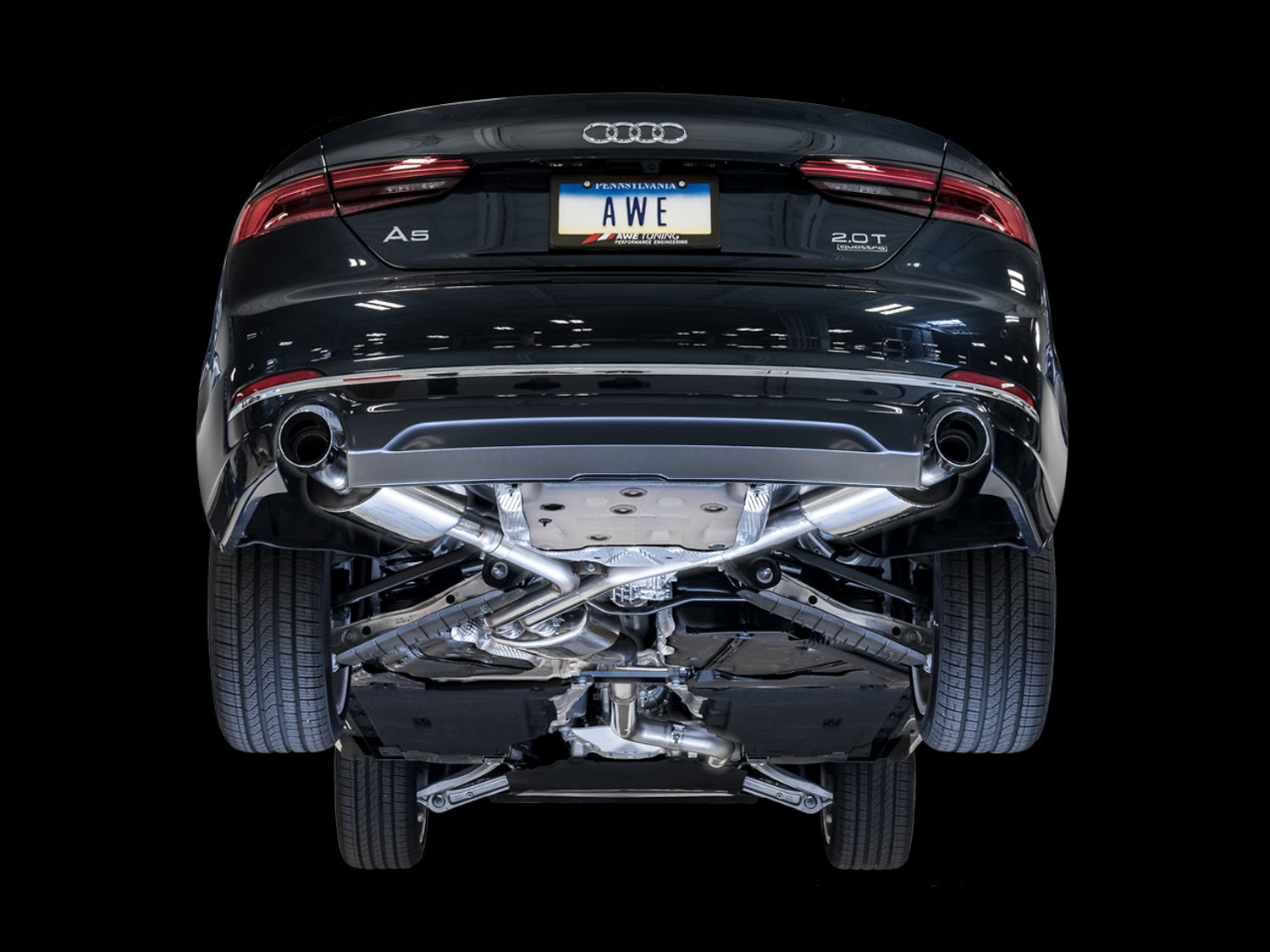 AWE Touring Edition Exhaust – Audi B9 A5 2.0T Coupe / Cabriolet