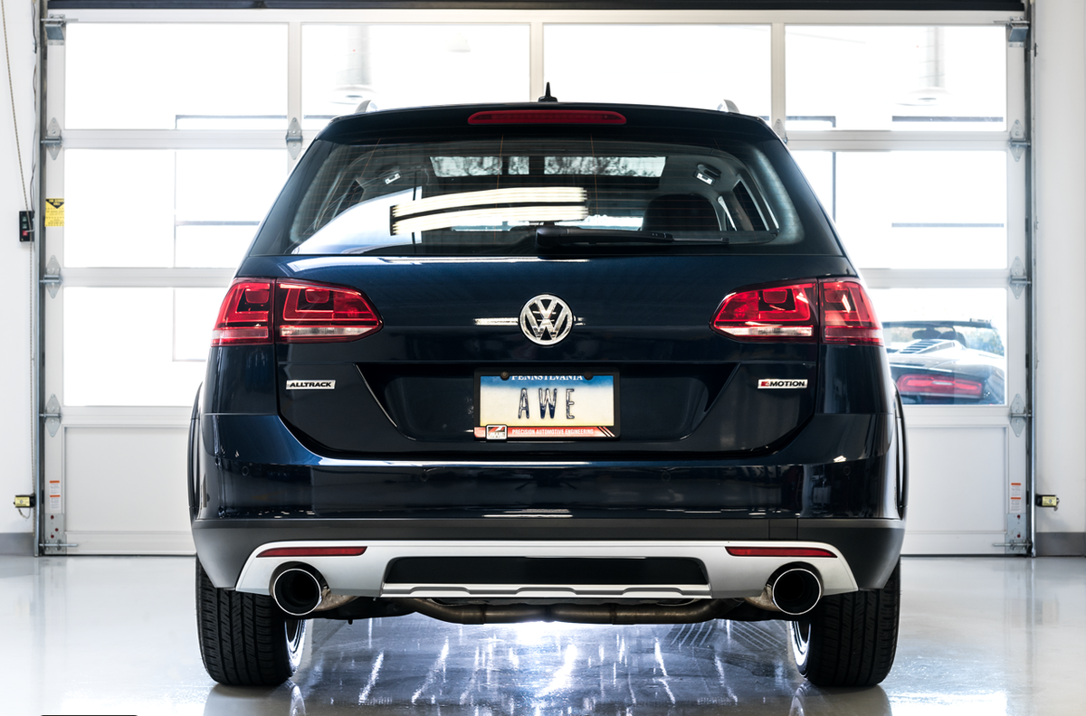AWE Touring Edition Exhaust – VW Golf Alltrack / SportWagen 4MOTION