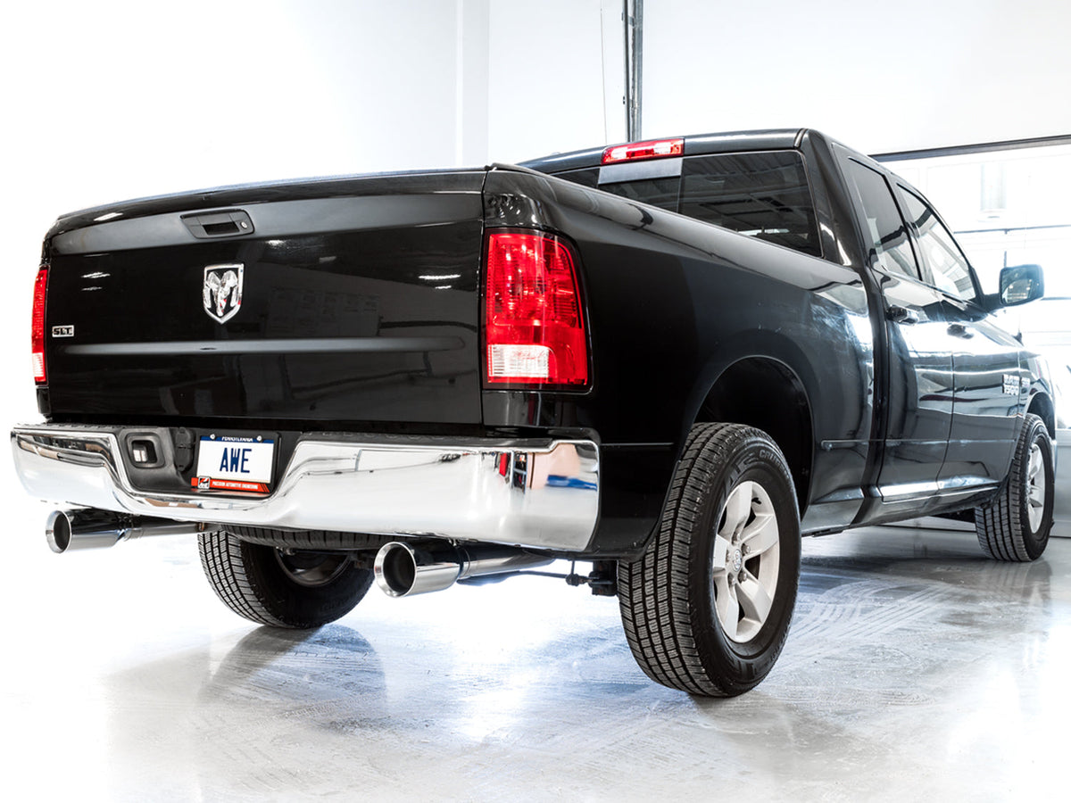 AWE 0FG Exhaust – RAM 1500 5.7L (DS, without Bumper Cutouts)