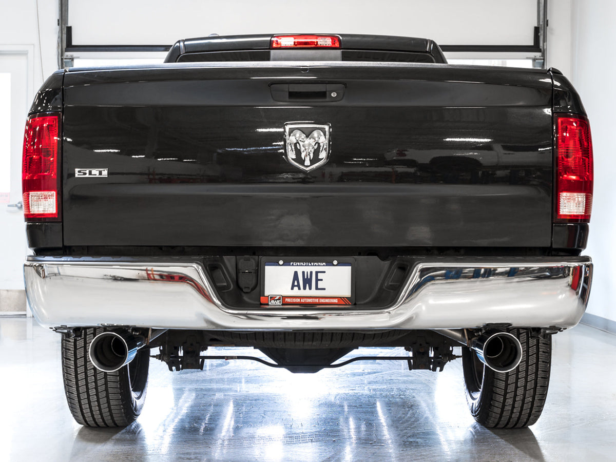 AWE 0FG Exhaust – RAM 1500 5.7L (DS, without Bumper Cutouts)
